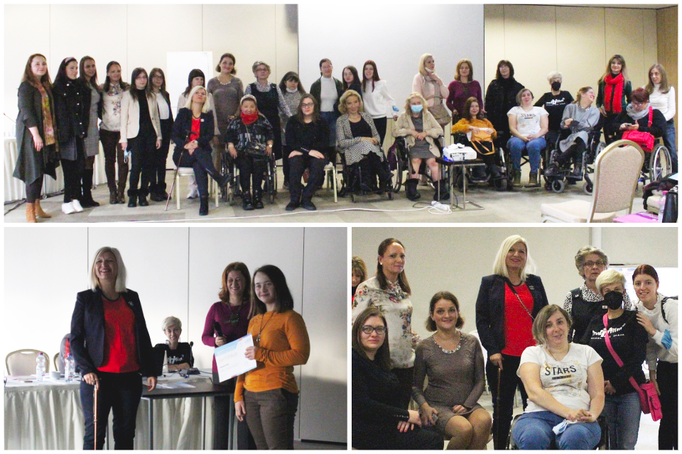 Closing conference of the Leadership Academy for Women with Disabilities. Photo: Maja Vračević