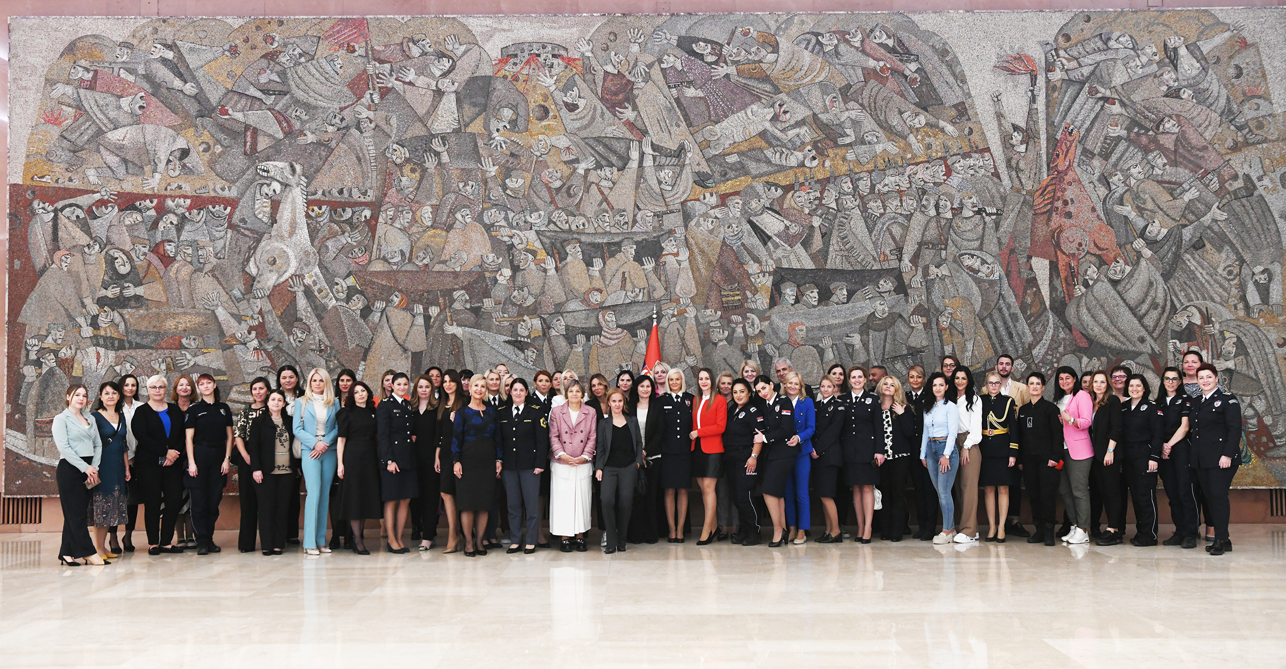 Policewomen in the Western Balkans join forces to advance gender equality. Photo: UN Women Serbia