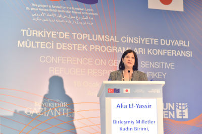 Alia El-Yassir, UN Women Regional Director for Europe and Central and Representative to Turkey