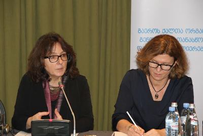 Dubravka Šimonović, the UN Special Rapporteur on Violence against Women, its Causes and Consequences meeting with civil society organizations; Photo: UN Women 