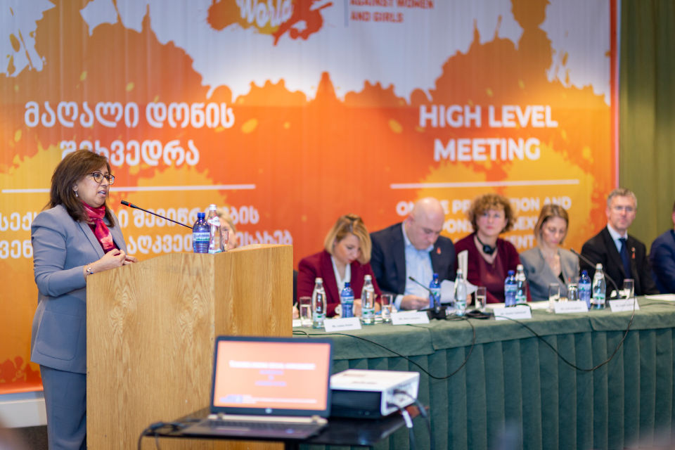 High-level meeting on the Prevention and Response to Sexual Harassment, Tbilisi, Georgia. Photo: Gvantsa Asatiani