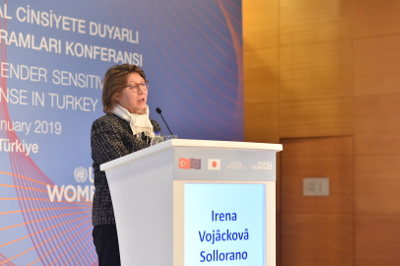Irena Vojáčková-Sollorano, UN Resident Coordinator to Turkey. Photo: UN Women