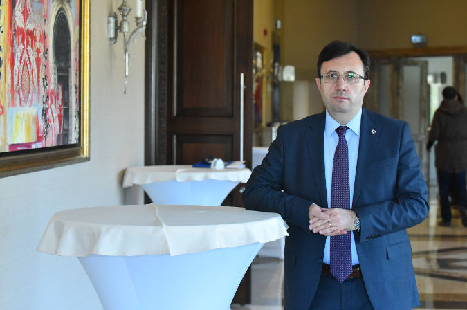 Naim Çoban is the Head of the Strategic Development Department that operates under the Administrative Department in the Turkish Parliament. Photo: Ender Baykus