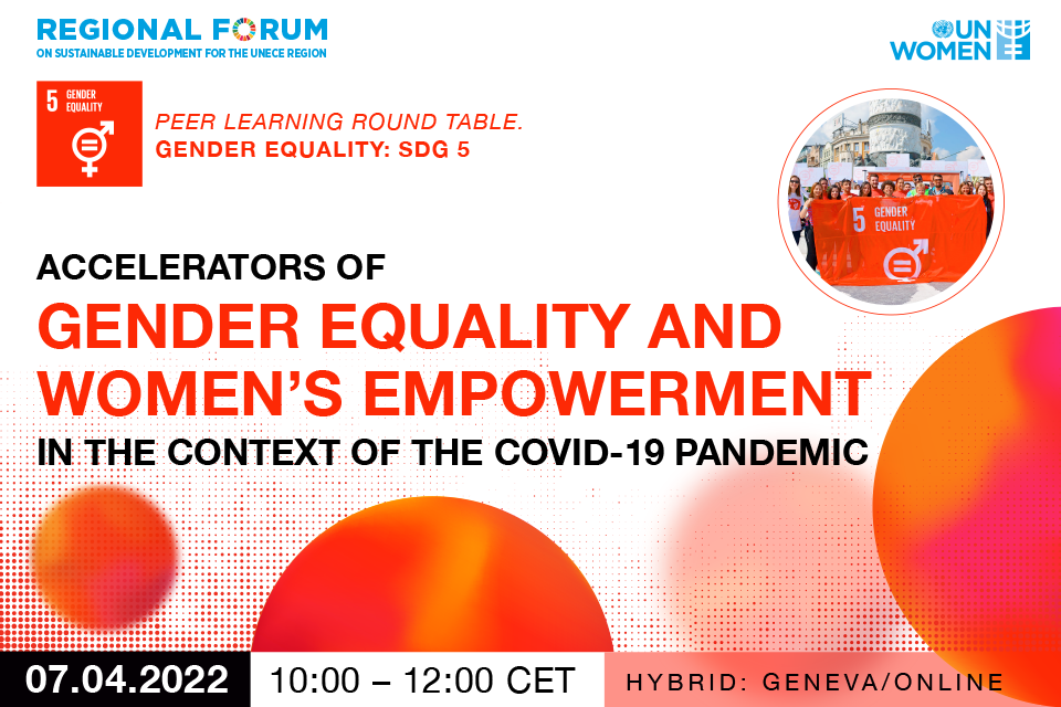 Press release: SDG 5 round table: “Accelerators of gender equality and women’s empowerment in the context of the Covid-19 pandemic”