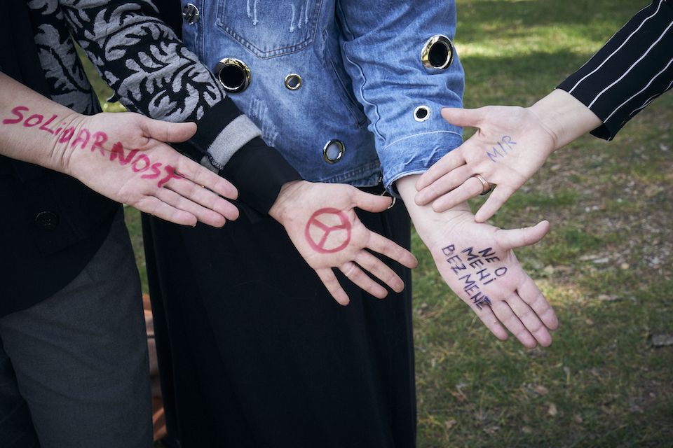 Together for Equality and Peace. Photo: Una Jovovic.