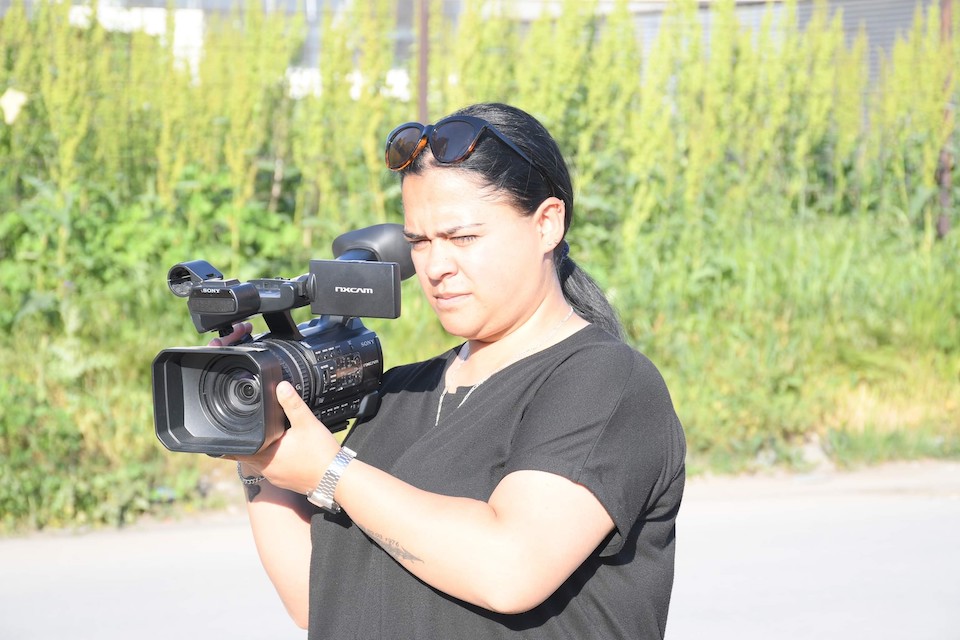 “Mergita Hoti, a young videographer from Roma, Ashkali and Egyptian community is a role model for future generations of young women from minority communities.” Photo:UN Women Kosovo