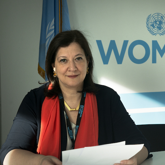 UN Women Regional Director for Europe and Central Asia and Turkey Representative Alia El-Yassir 