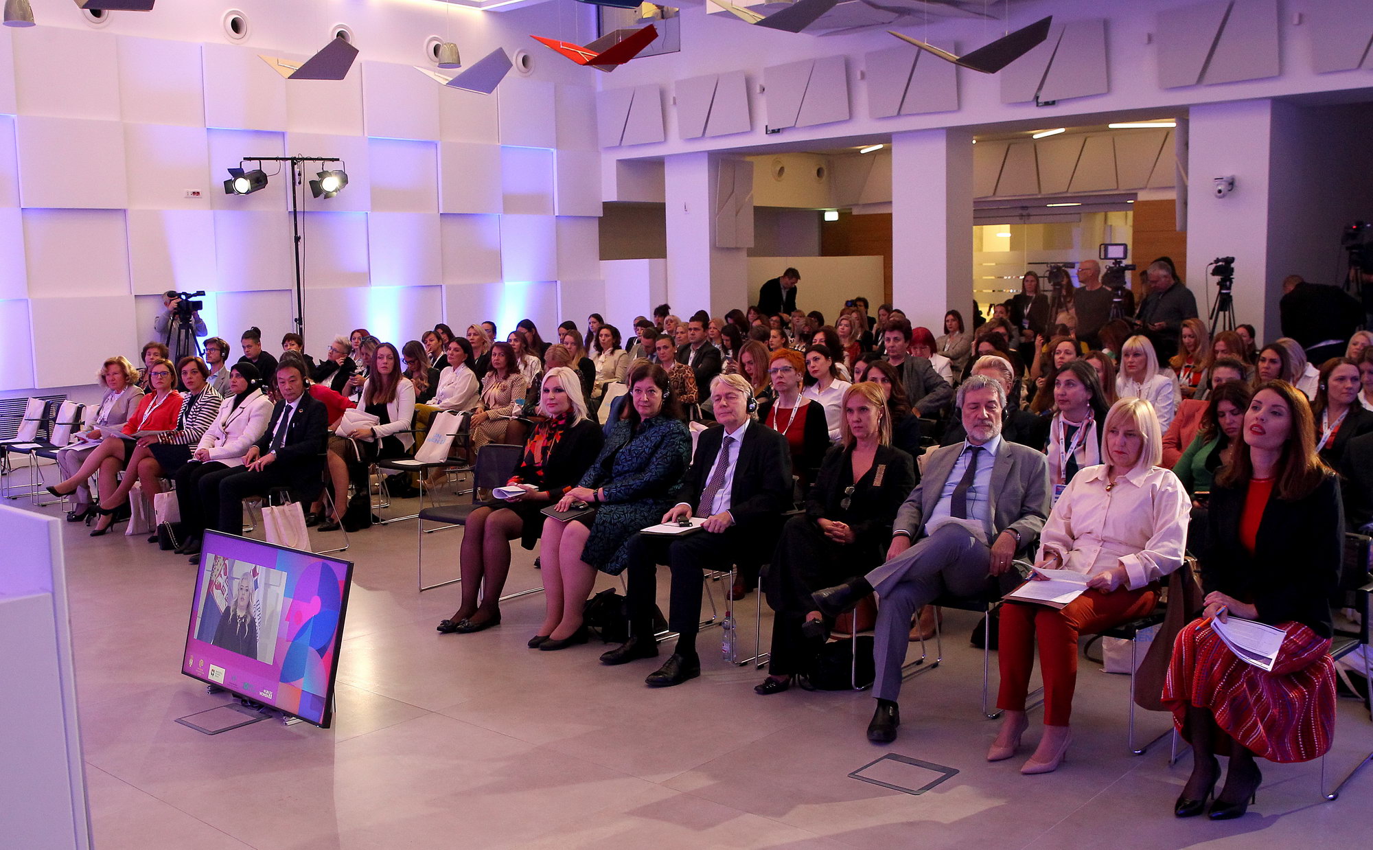 Summit “Women’s Entrepreneurship – Connect to Create and Accelerate Your Business” in Belgrade, Serbia, 6-7 October 2022. Photo: UN Women/Sasa Djordjevic.