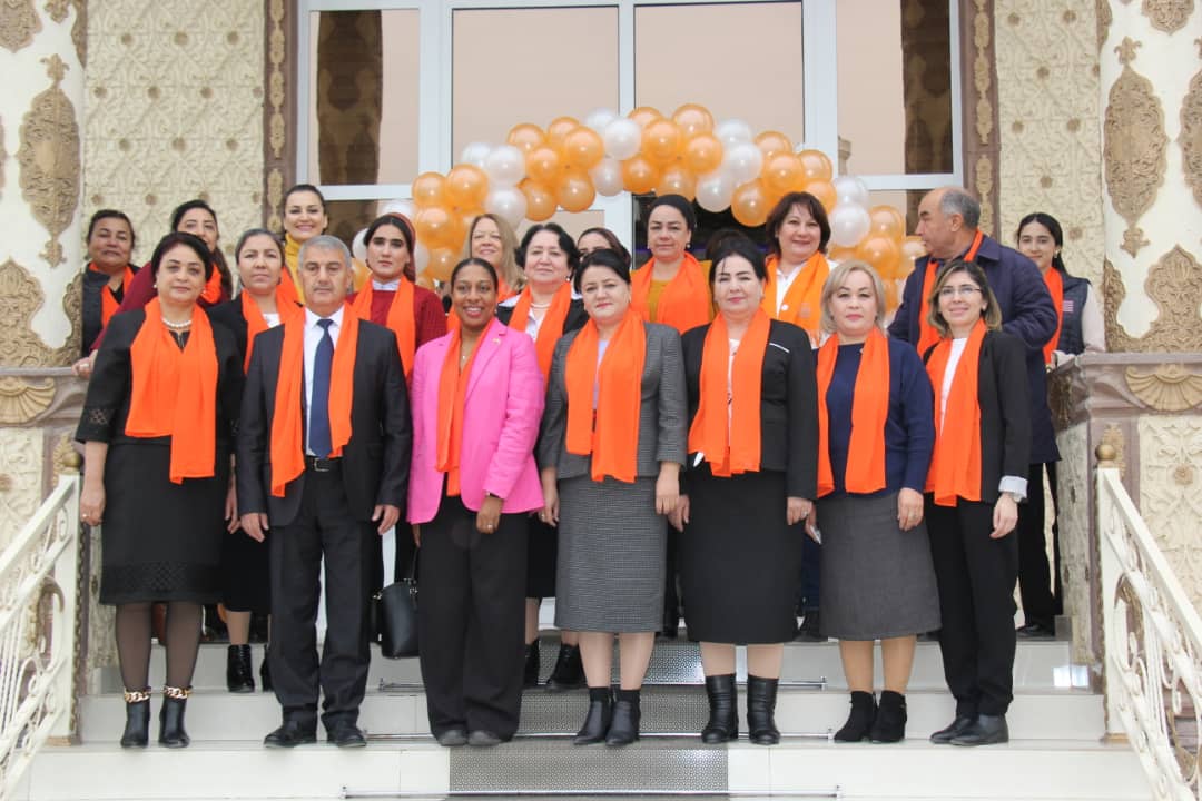 Launch ceremony of the project “Gender-Based Violence (GBV) Prevention and Response in Tajikistan”. Photo: UN Women