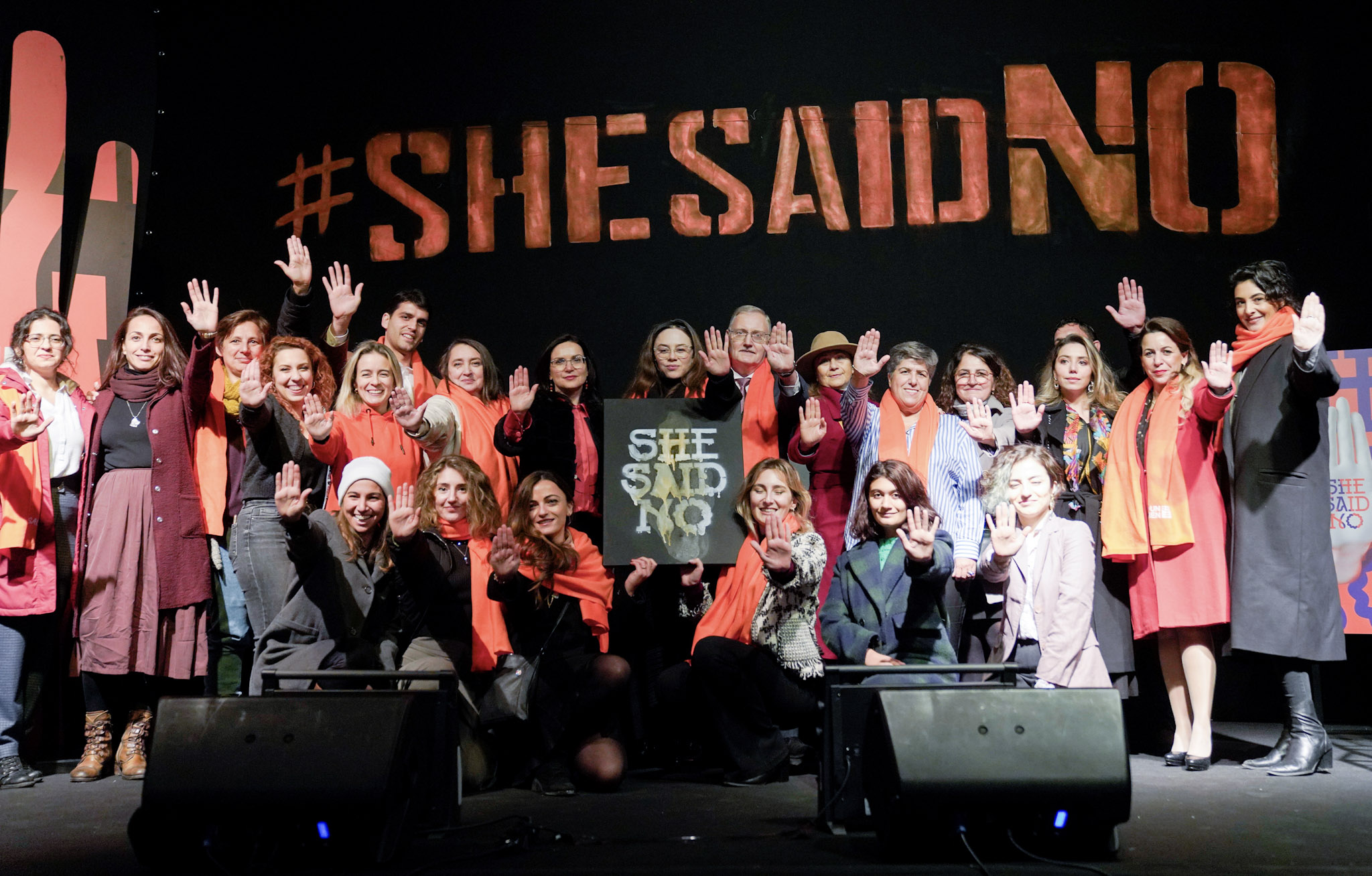The #SheSaidNo campaign kicked off with an event in Istanbul. Photo: UN Women/Atılgan Özdil