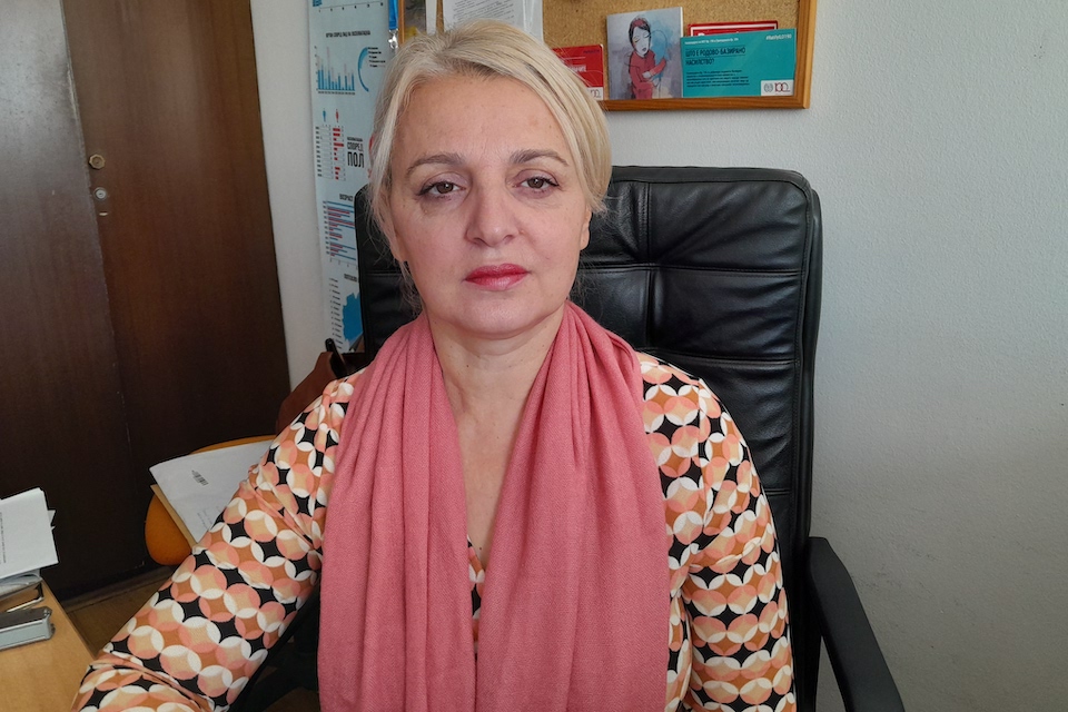 Svetlana Cvetkovska, head of Department for Equal Opportunities, Ministry of Labour and Social Policy, Republic of North Macedonia. Photo: Courtesy of Svetlana Cvetkovska.