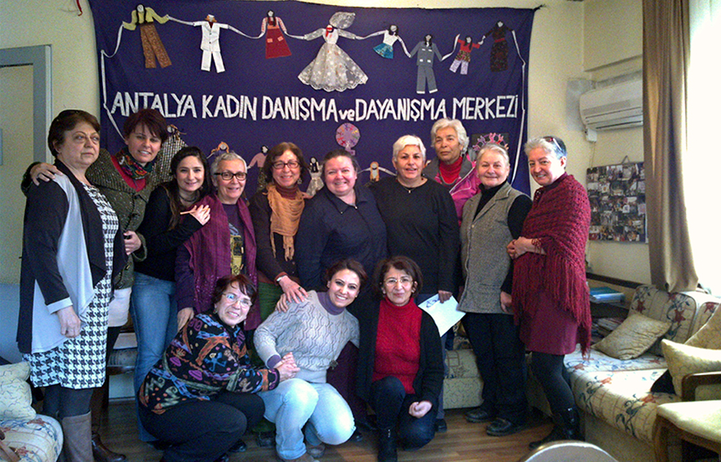 Members of Antalya Women's Counselling Centre and Solidarity Association
