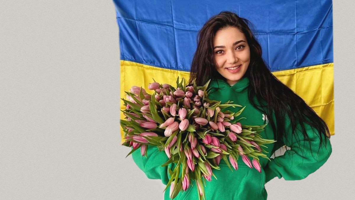 Valentyna Nalyvaiko, Ukrainian refugee based in the United Kingdom.