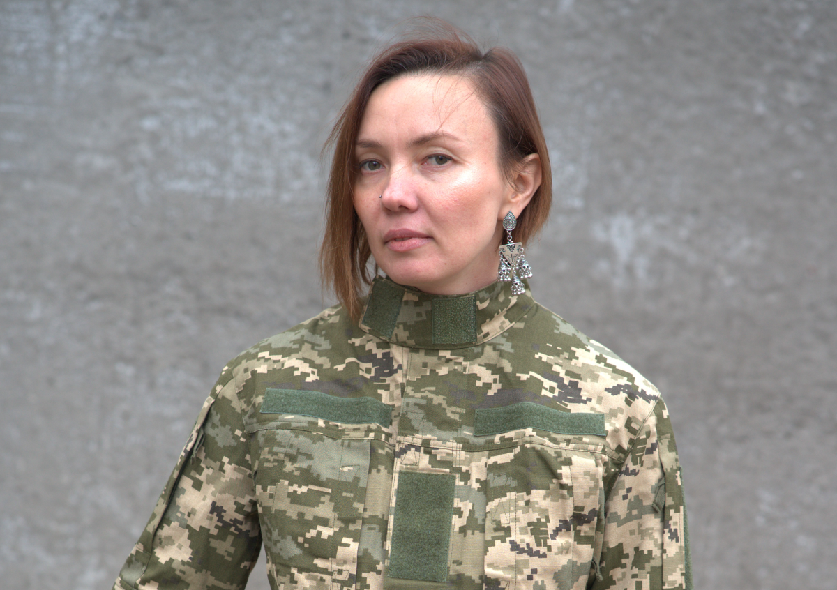 Ganna Suvorkina, Ukrainian clothing designer. 