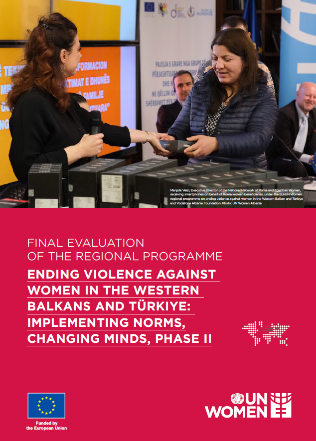 Final evaluation of the regional programme on ending violence against women in the Western Balkans and Türkiye: Implementing Norms, Changing Minds, Phase II