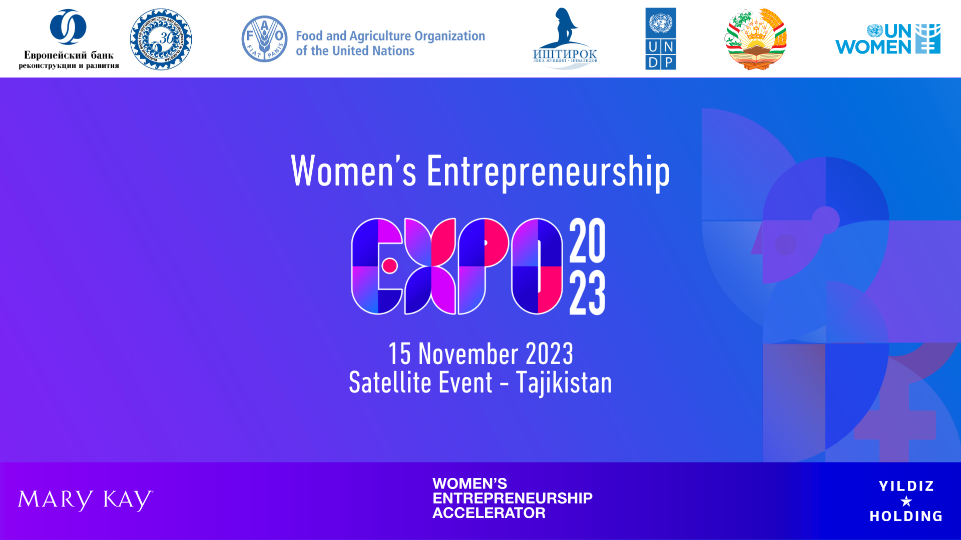 Women’s Entrepreneurship Satellite Expo 2023 in Tajikistan
