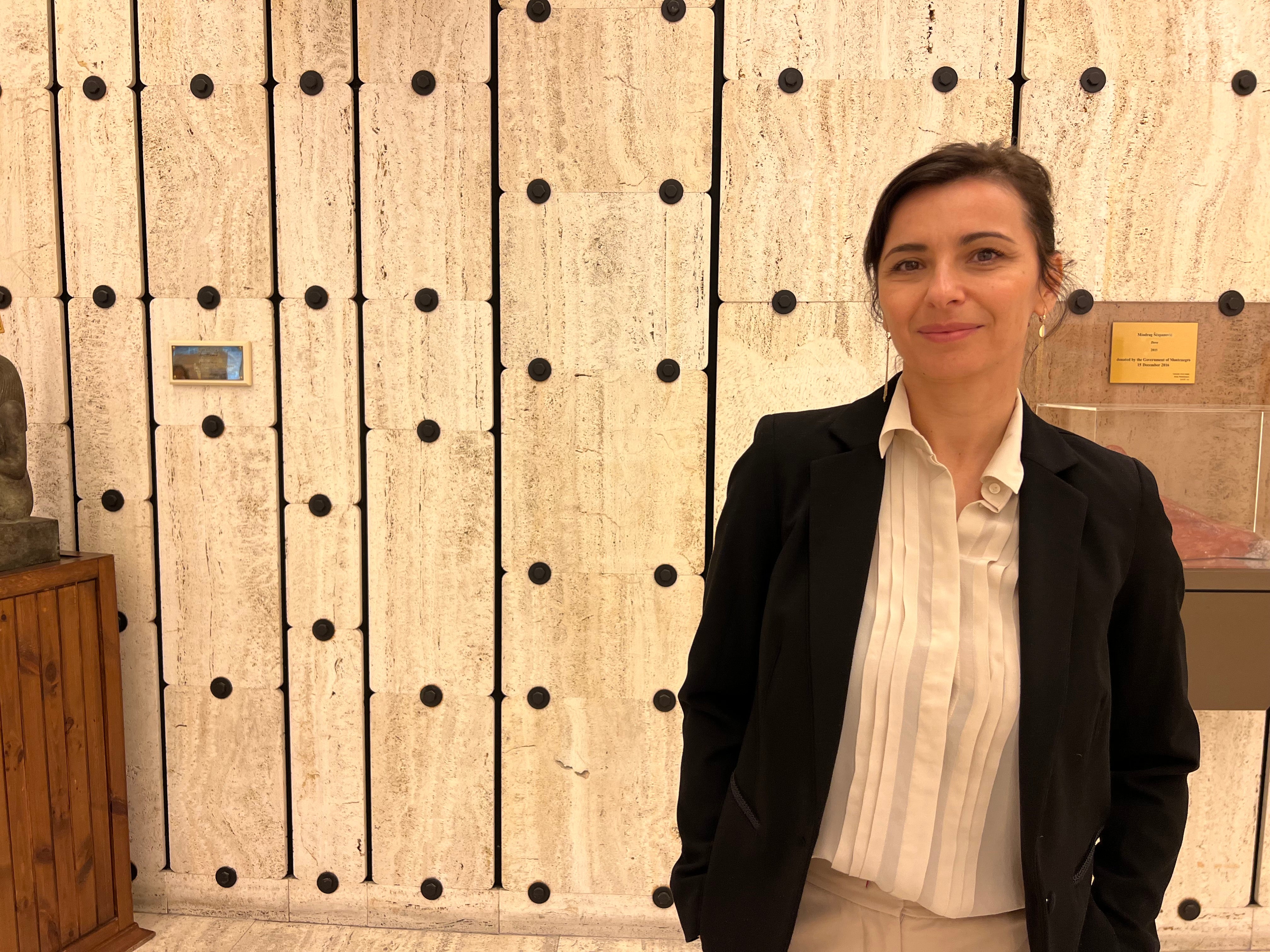 Jasminka Young, co-founder and programme director, RES Foundation, Serbia. Credit: UN Women