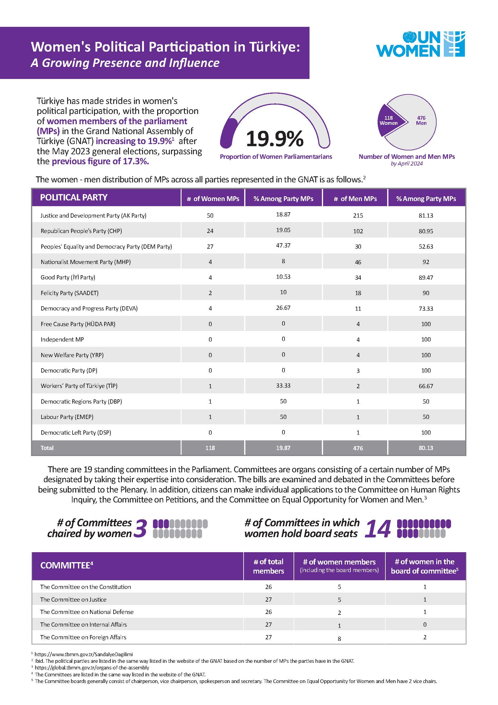 Women's Political Participation in Türkiye: A Growing Presence and Influence