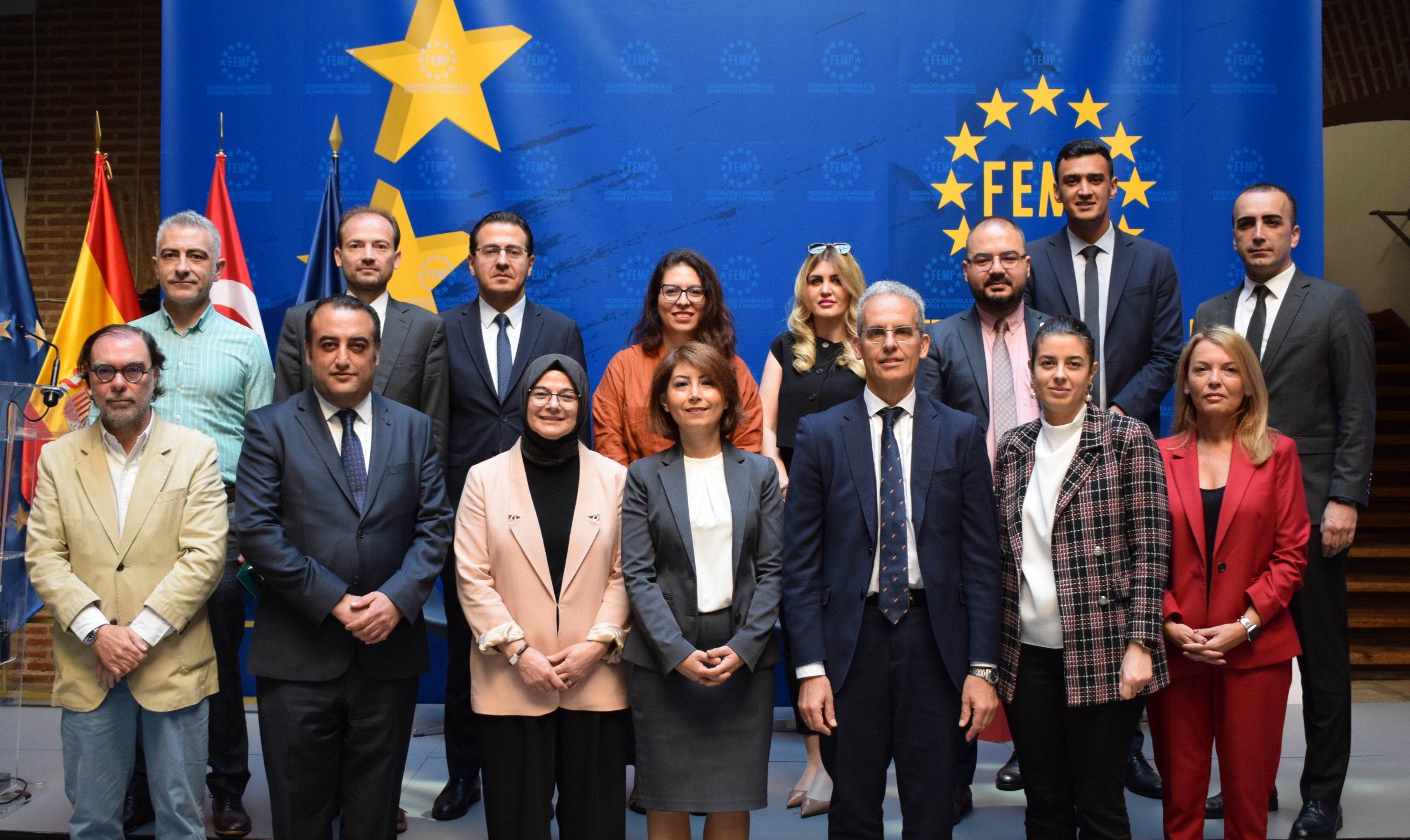 A high-level delegation involving several Turkish institutions conducted a study visit to the Spain to learn about best practices and exchange experiences on gender-responsive budgeting (GRB). Photo: UN Women