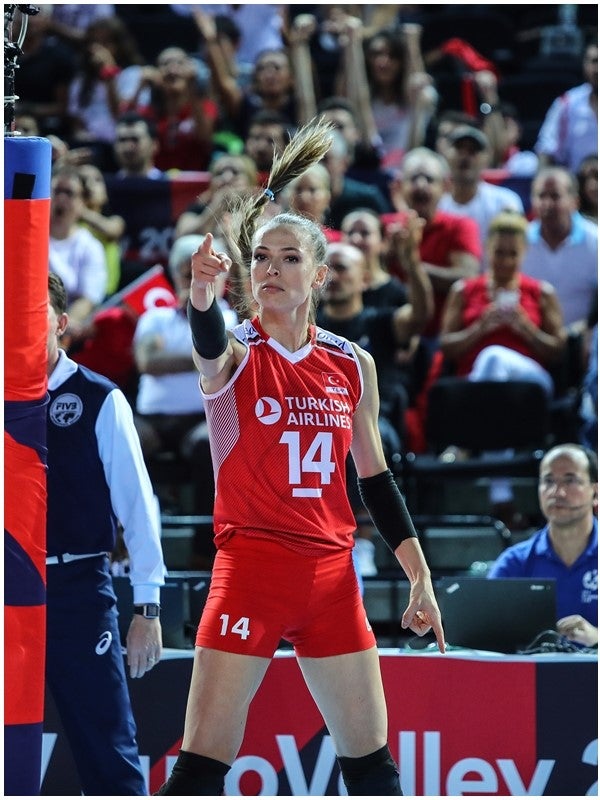 Eda Erdem, Team Captain of the National Volleyball Team of Türkiye and chair of the TOC Athletes Commission. Photo: Courtesy of TOC. 
