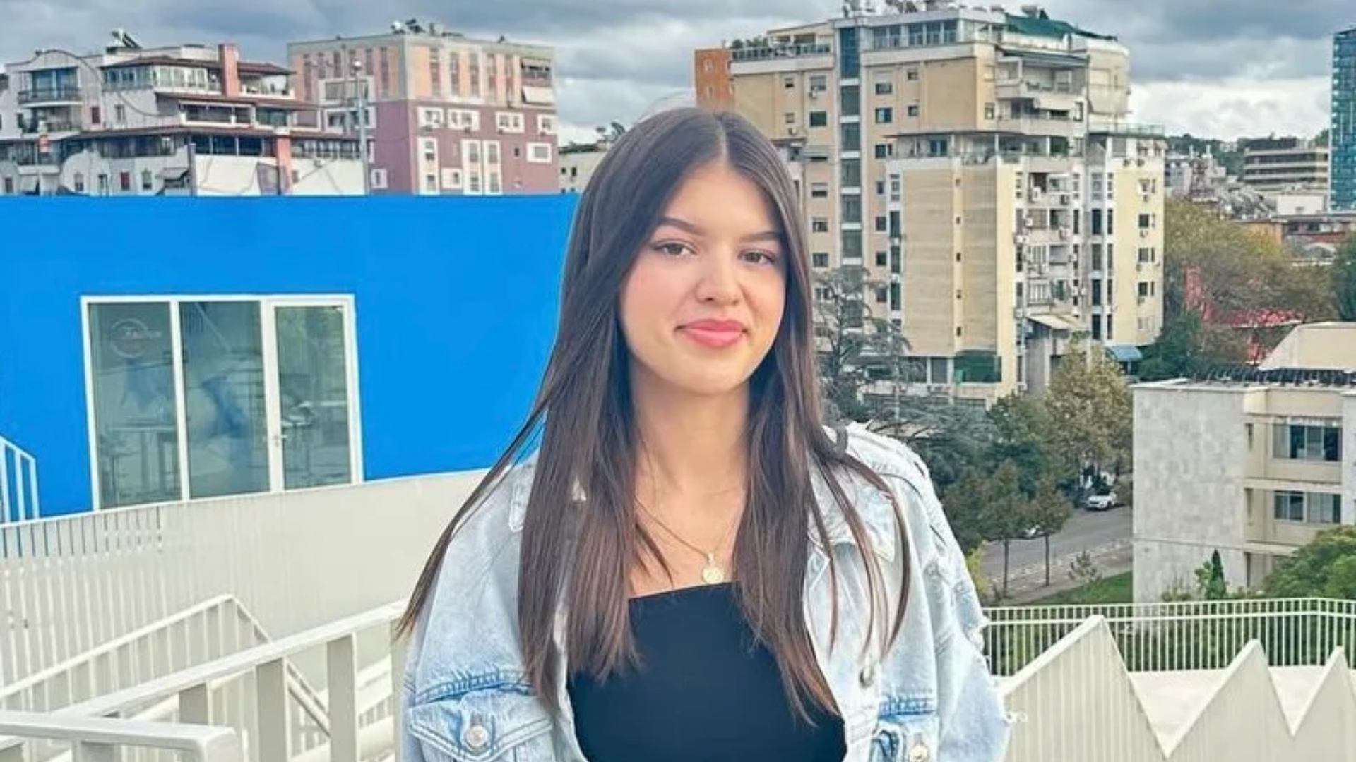 Elsa Halili is a 17-year-old student from Kosovo, currently studying at the Digital School, who is advancing her skills in programming languages and developing projects, making her a shining example of the next generation of female leaders in technology. Photo: Courtesy of Elsa Halili