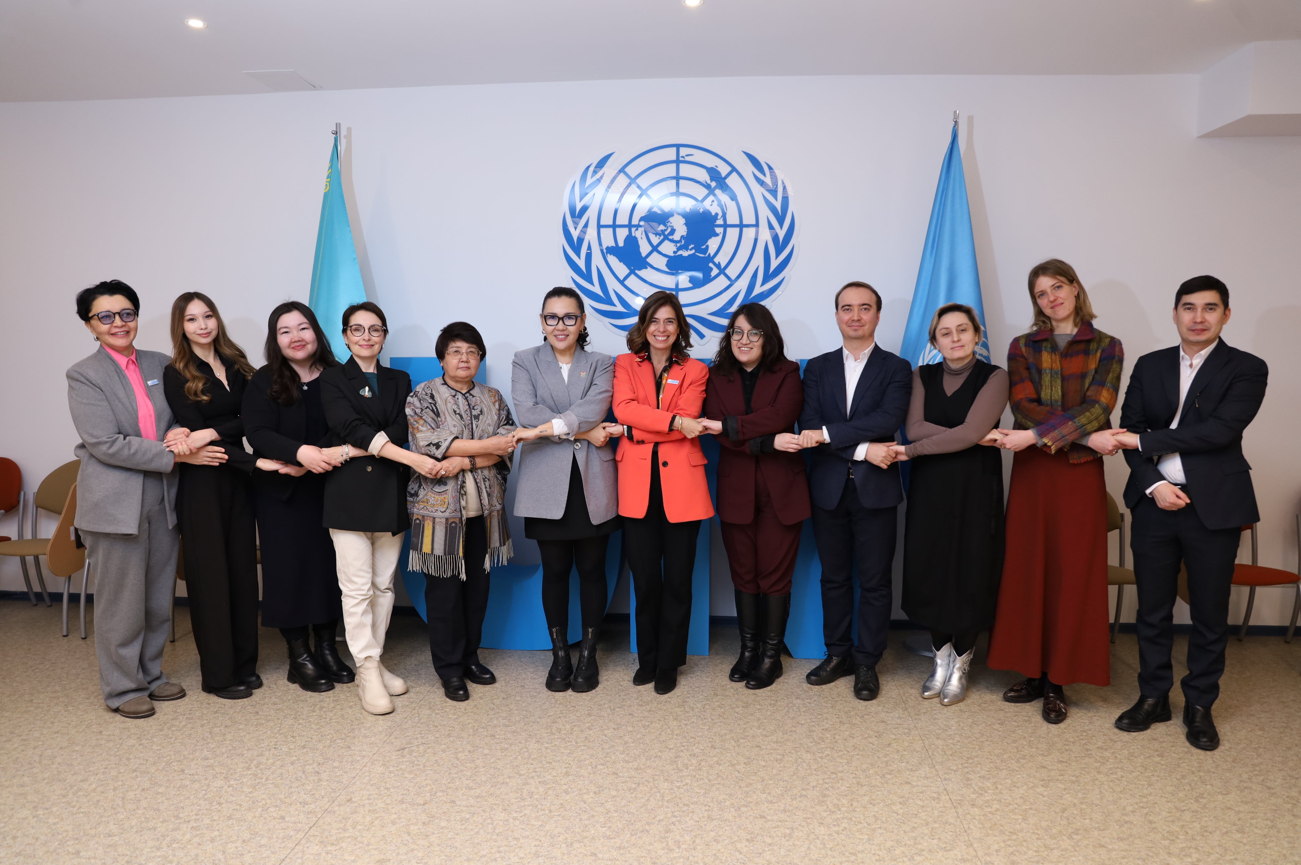 The Regional Director also engaged with representatives from Kazakhstan’s civil society, including members of the UN Women Civil Society Advisory Group and the Youth Advisory Board of UNCT. Photo: UN Women