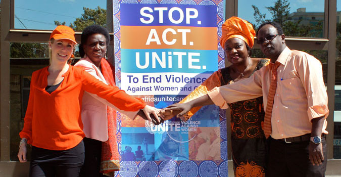 Фото: кампания UNiTE в Африке/Меллатра Тамрат