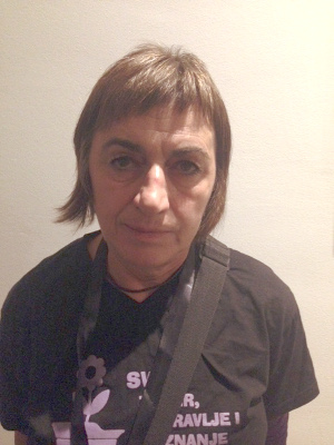 Stanislava Staša Zajović, co-founder and coordinator of the NGO Women in Black, Belgrade, Serbia. Photo: UN Women