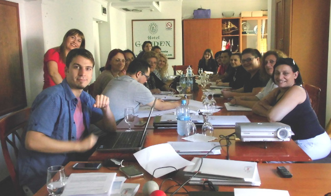 Capacities building training for CSOs representatives to develop local gender budget watchdog reports and undertake advocacy initiatives / 16-18 September, Ohrid  Photo credits: Centre for Research and Policy Making (CRPM)