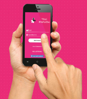 HeForShe Fan: A Mobile Application for football lovers where you can play, share messages and engage for gender equality.