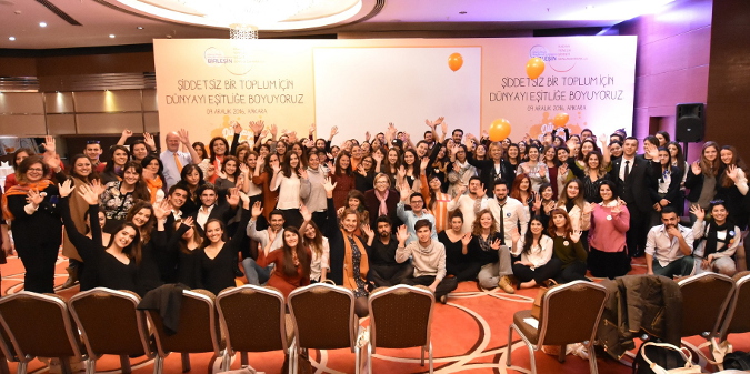 More than 100 students from Ankara universities attended the youth summit. Photo Credit: UN Women