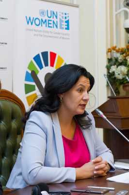 Ms. Ivanna Klympush-Tsintsadze, Vice-Prime Minister of EU and Euro-Atlantic Integration UN Women/Alexander Alfyorov