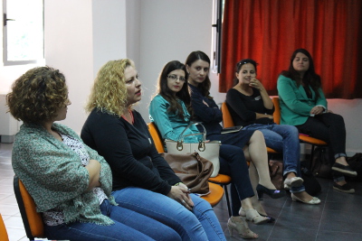Women entrepreneurs participating at the training on business plans. Photo: UN Women Albania/Yllka Parllaku