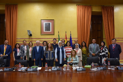 Parliamentarians of EOC met with their peers in Andalusia Parliament Photo: UN Women/Ebru Demirel