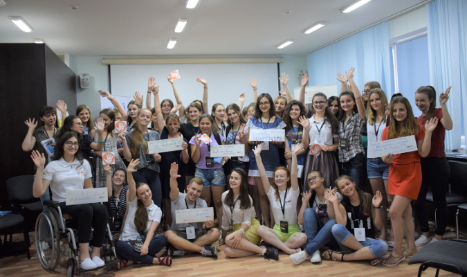 65 girls aged 16 to 20 from 13 regions of Moldova learned web development, robotics, and 3D printing at the third edition of GirlsGoIT summer camp that took place on 21-30 July in Chisinau, Moldova. Photo: GirlsGoIT