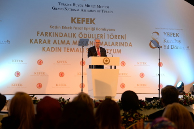 Binali Yıldırım, Prime Minister of Turkey. Photo: UN Women