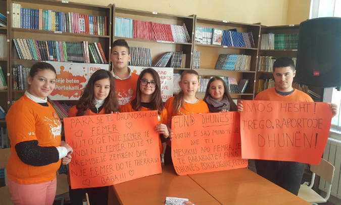 Albania - Religious youth deliver messages on EVAWG - 4