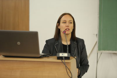Prof. Ana Kotevska from the Faculty of Agricultural Sciences and Food. Photo: 