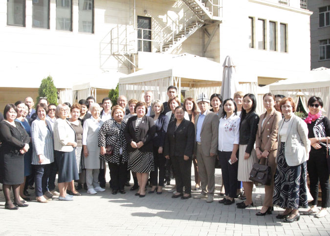 The National Statistical Committee, line ministries, civil society activists and academics in Kyrgyzstan joined a new assessment exercise launched by UN Women and PARIS 21. Photo: UN Women/Saierakhon Gapurova