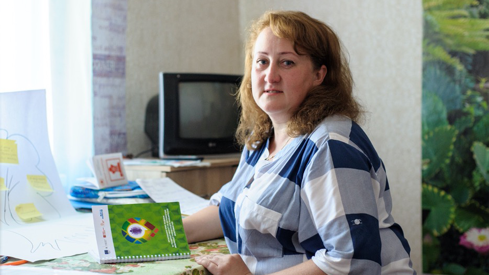 Oksana Nikiforova has been a leader of change in her community. Photo: Vitaliy Shevelev