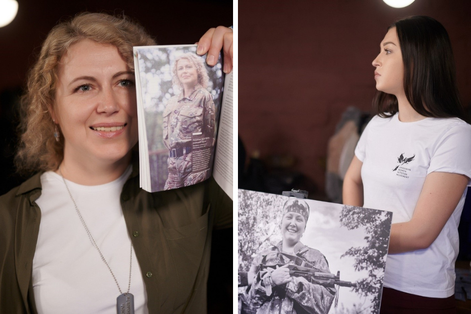 Women veterans in Ukraine strengthen their movement amid the COVID-19 pandemic. Photo: UN Women Ukraine.