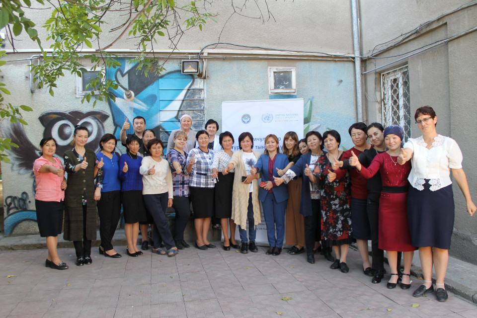 In Kyrgyzstan, a partnership between the Government and UN agencies recently trained 50 teachers and piloted new teaching methods to help remove gender stereotypes from the education system. 