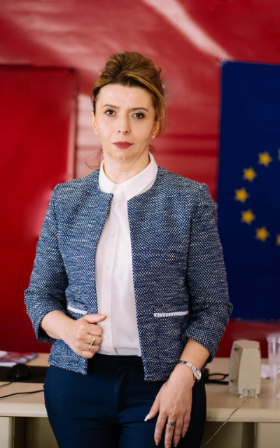 Gender Equality Coordinator of the Municipality of Novaci, Irena Popovska Talevska. Photo courtesy of Talevska