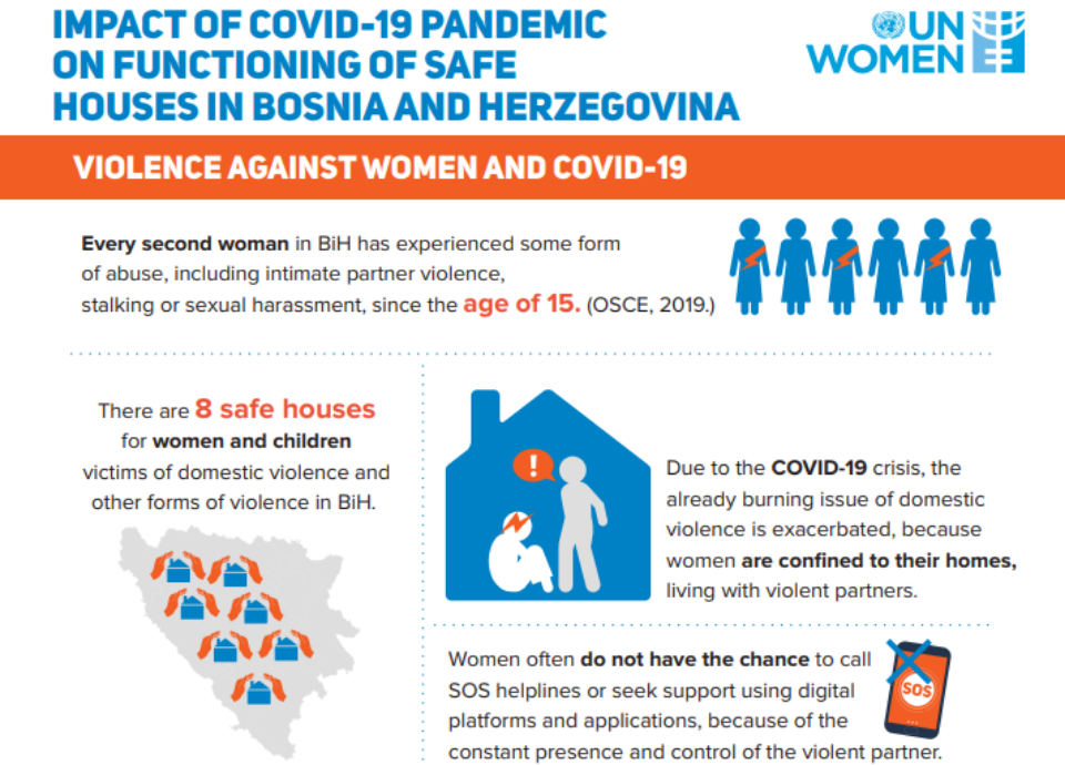 Impact of the COVID-19 pandemic on functioning of safe houses in Bosnia and Herzegovina