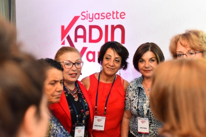 Women leaders from political parties and civil society organizations at the Experience Sharing Workshop. Photo: UN Women/Ender Baykuş