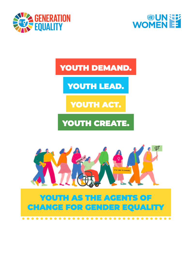 YOUTH DEMAND. YOUTH LEAD. YOUTH ACT. YOUTH CREATE. Publication Cover