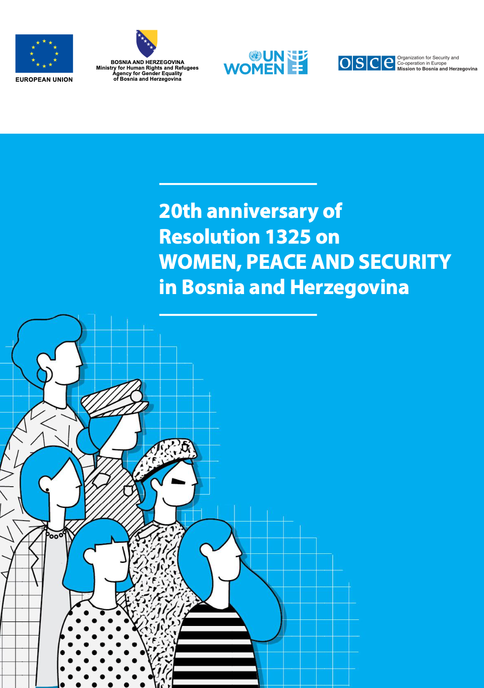20th anniversary of resolution 1325 on women, peace and security in Bosnia and Herzegovina cover page