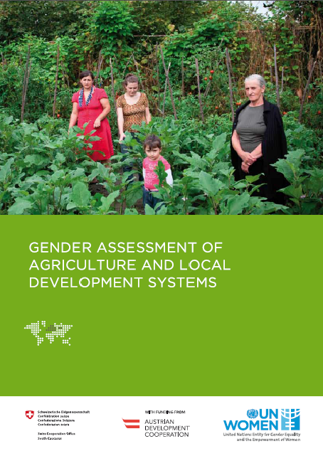 Gender assesment of agriculture