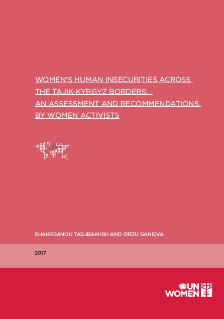 Womens Human Insecurities across TajikKyrgyz borders Cover