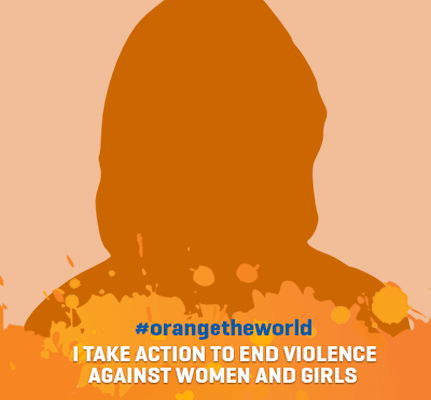 Twitter Twibbon - Orange - 16 Days of Activism against Gender Violence